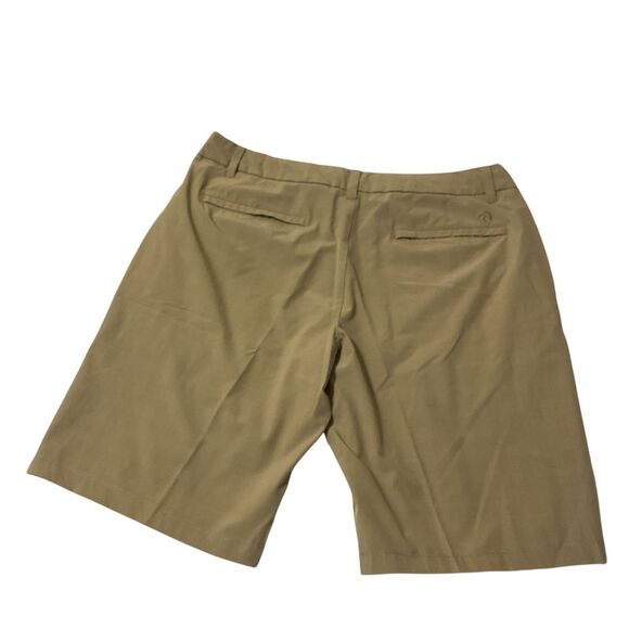 Hang Ten Flat Front Tan Shorts Casual Essential - Picture 6 of 12